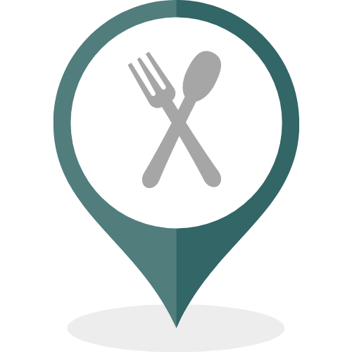 Food and Beverage pin