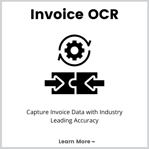 invoice ocr data capture