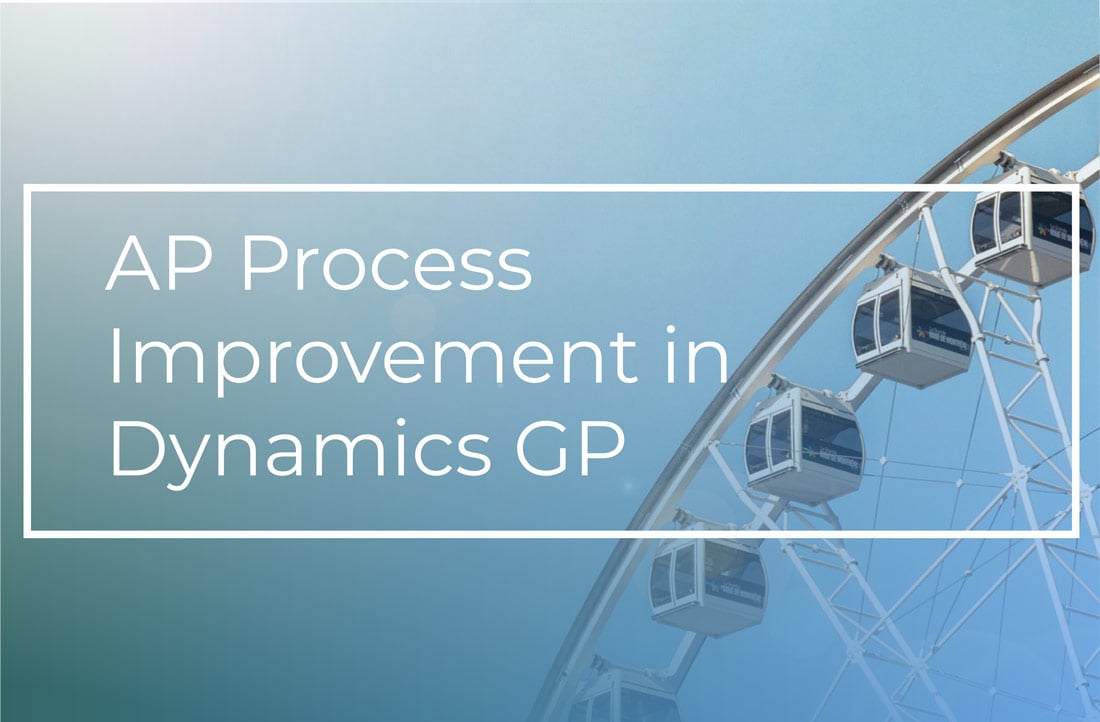 streamline ap process dynamics gp ap workflow