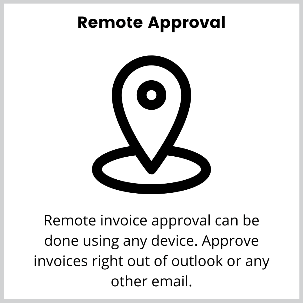 Mobile invoice approval